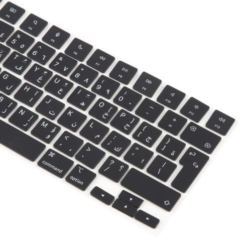 Lot de 10 touches de raccourci pour MacBook A2681, A2941, A3113, A3114, version UK, langue : arabe SH4401663-03